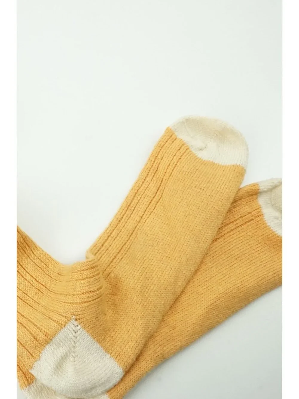 Rubinacci Wheat Yellow Silk Linen Long Dress Socks Sz 13 BRAND NEW